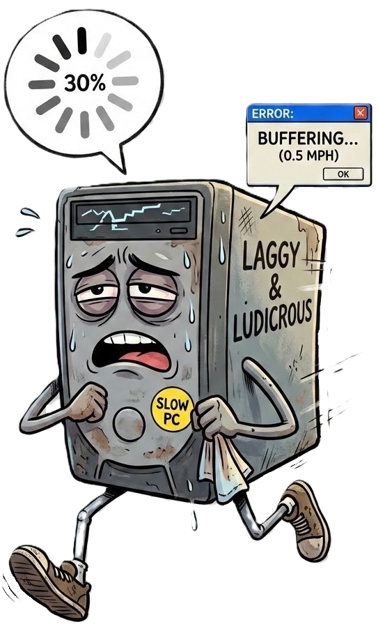 Slow PC? Here’s why (perhaps)…
