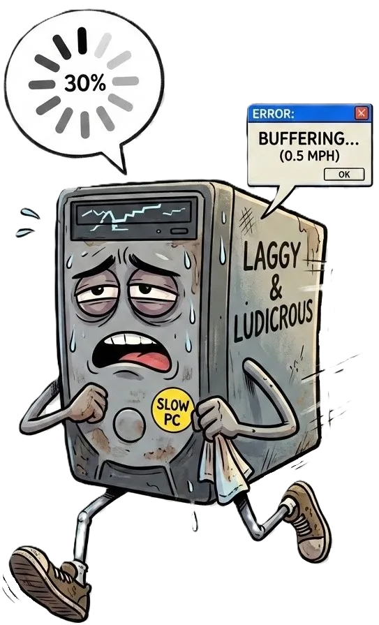 Slow PC? Here’s why (perhaps)…